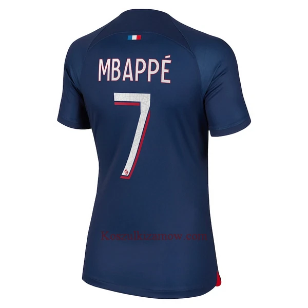 Koszulka Paris Saint-Germain Mbappé 7 23/24 Domowa Damska