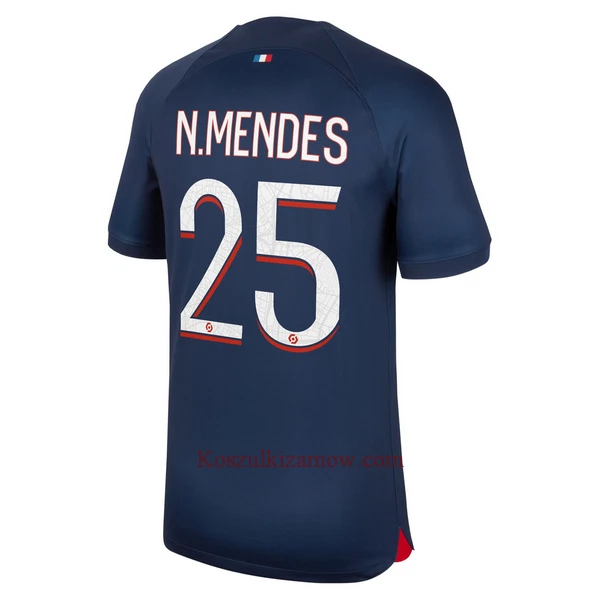 Koszulka Paris Saint-Germain N.Mendes 25 23/24 Domowa