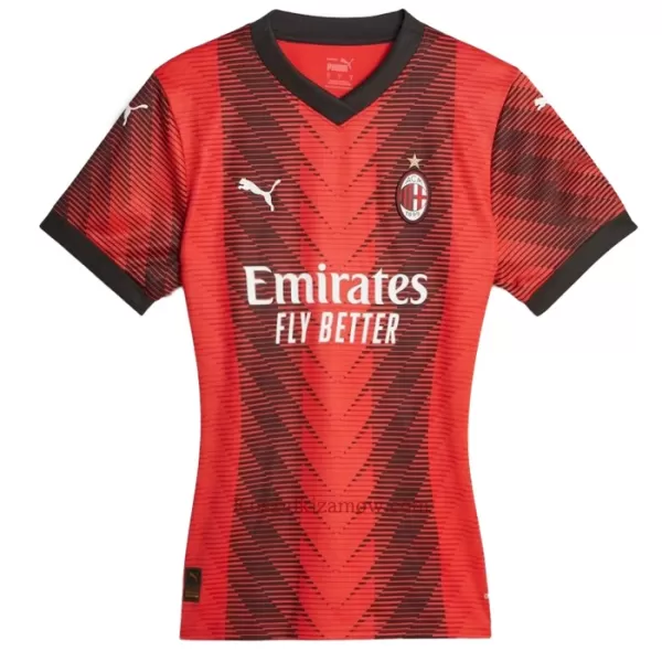 Koszulka AC Milan 23/24 Domowa Damska