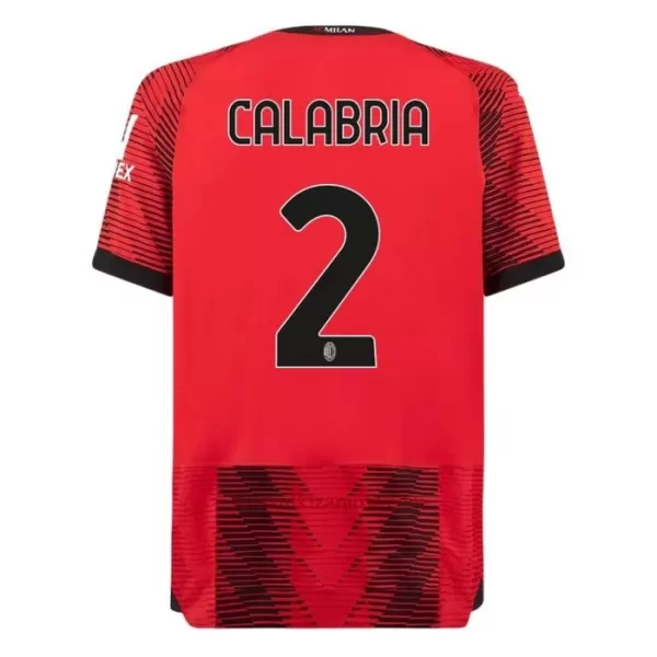 Koszulka AC Milan Calabria 2 23/24 Domowa