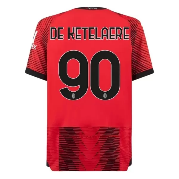 Koszulka AC Milan De Ketelaere 90 23/24 Domowa