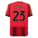 Koszulka AC Milan Tomori 23 23/24 Domowa