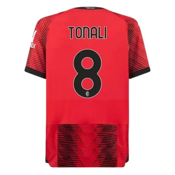 Koszulka AC Milan Tonali 8 23/24 Domowa