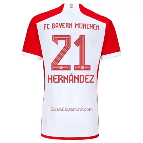 Koszulka FC Bayern Monachium Lucas Hernandez 21 23/24 Domowa