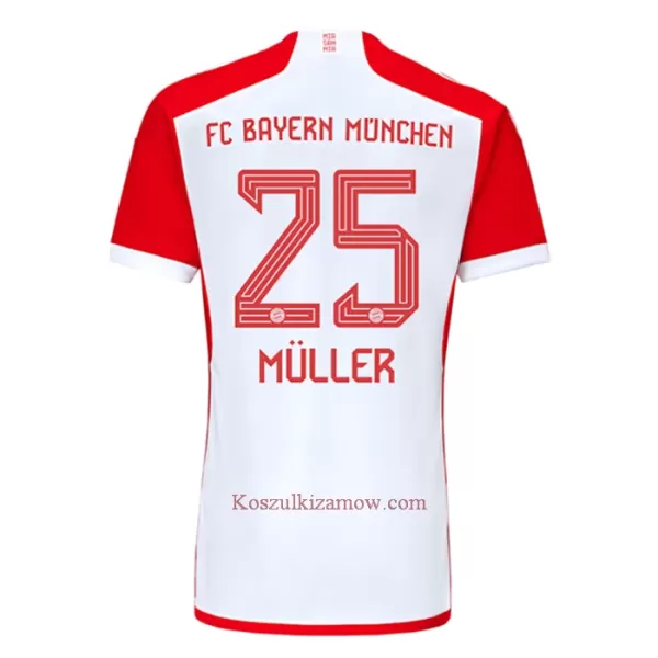 Koszulka FC Bayern Monachium Thomas Müller 25 23/24 Domowa