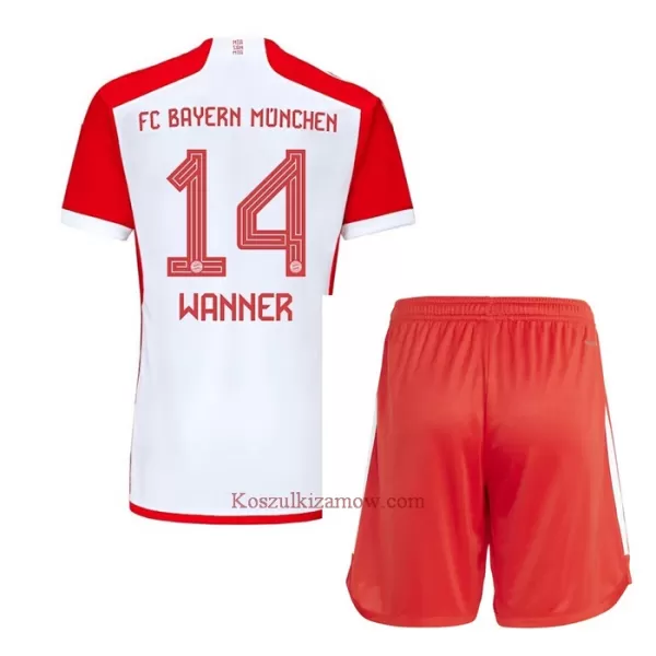 Koszulka FC Bayern Monachium Wanner 14 23/24 Domowa Dziecięca