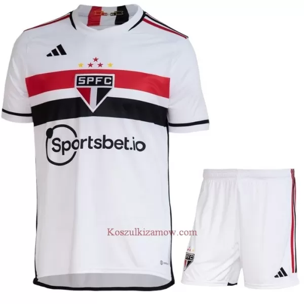 Koszulka São Paulo FC 23/24 Domowa Dziecięca