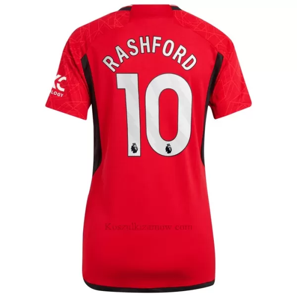 Koszulka Manchester United Rashford 10 23/24 Domowa Damska