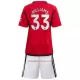 Koszulka Manchester United Williams 33 23/24 Domowa Dziecięca