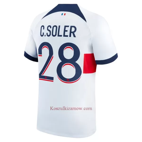 Koszulka Paris Saint-Germain C. Soler 28 23/24 Wyjazdowa