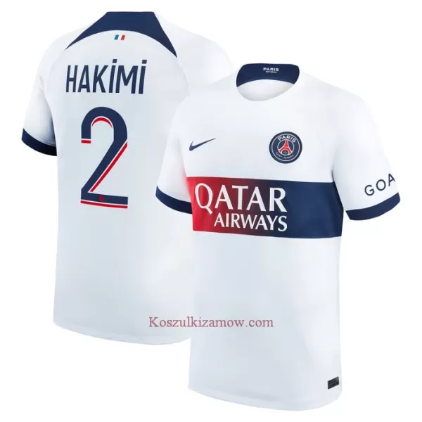 Koszulka Paris Saint-Germain Hakimi 2 23/24 Wyjazdowa