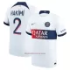 Koszulka Paris Saint-Germain Hakimi 2 23/24 Wyjazdowa