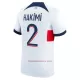 Koszulka Paris Saint-Germain Hakimi 2 23/24 Wyjazdowa