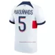 Koszulka Paris Saint-Germain Marquinhos 5 23/24 Wyjazdowa