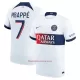 Koszulka Paris Saint-Germain Mbappé 7 23/24 Wyjazdowa