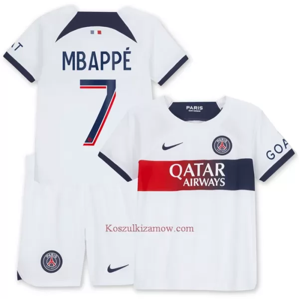 Koszulka Paris Saint-Germain Mbappé 7 23/24 Wyjazdowa Dziecięca