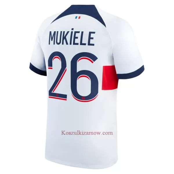 Koszulka Paris Saint-Germain Mukiele 26 23/24 Wyjazdowa