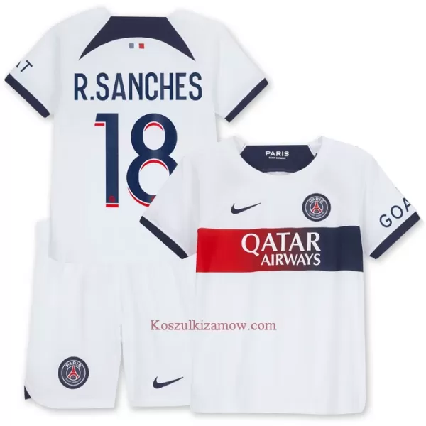 Koszulka Paris Saint-Germain R.Sanches 18 23/24 Wyjazdowa Dziecięca