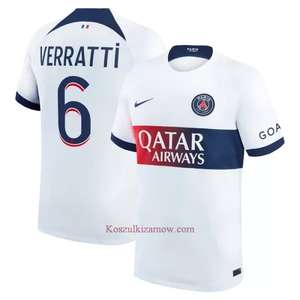 Koszulka Paris Saint-Germain Verratti 6 23/24 Wyjazdowa