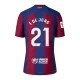 Koszulka FC Barcelona Frenkie de Jong 21 23/24 Domowa