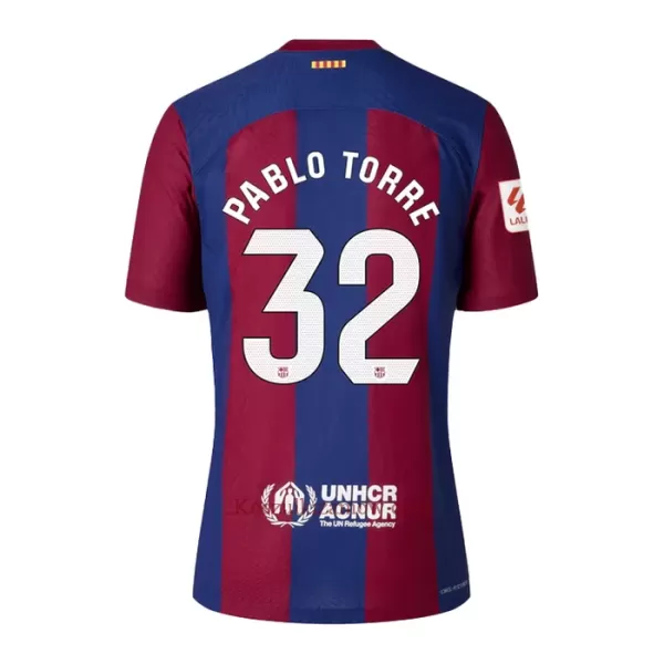 Koszulka FC Barcelona Pablo Torre 32 23/24 Domowa