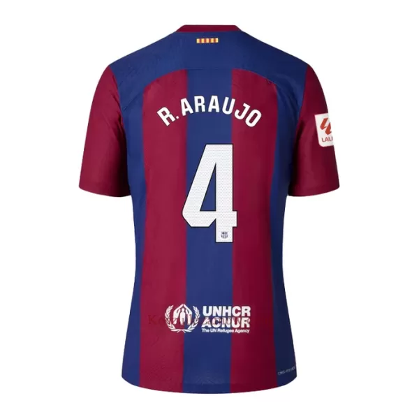 Koszulka FC Barcelona R. Araujo 4 23/24 Domowa