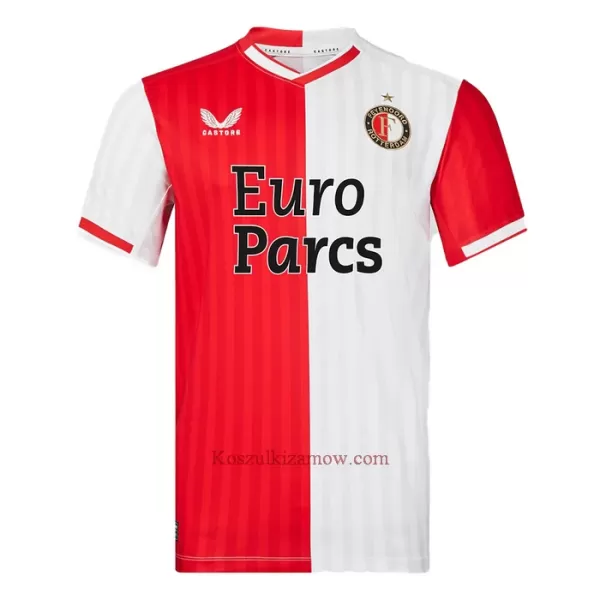 Koszulka Feyenoord Rotterdam 23/24 Domowa Dziecięca