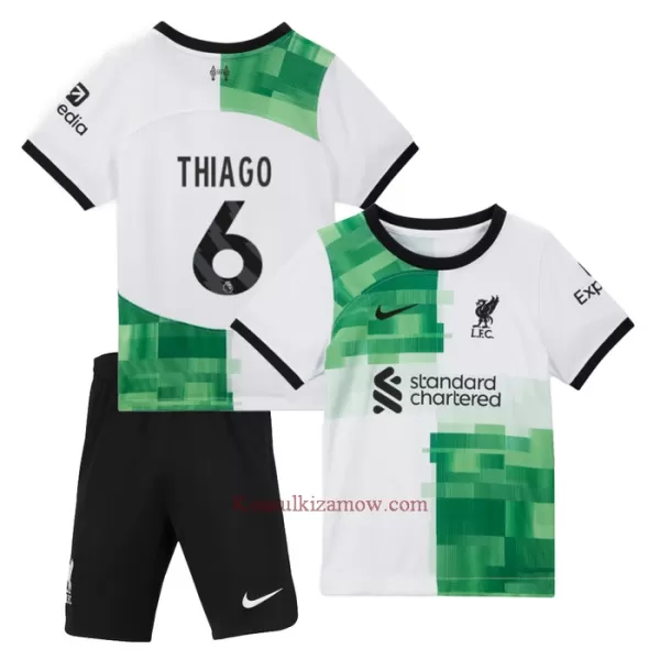 Koszulka Liverpool Thiago 6 23/24 Wyjazdowa Dziecięca