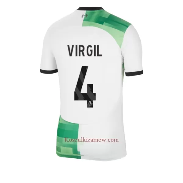 Koszulka Liverpool Virgil 4 23/24 Wyjazdowa