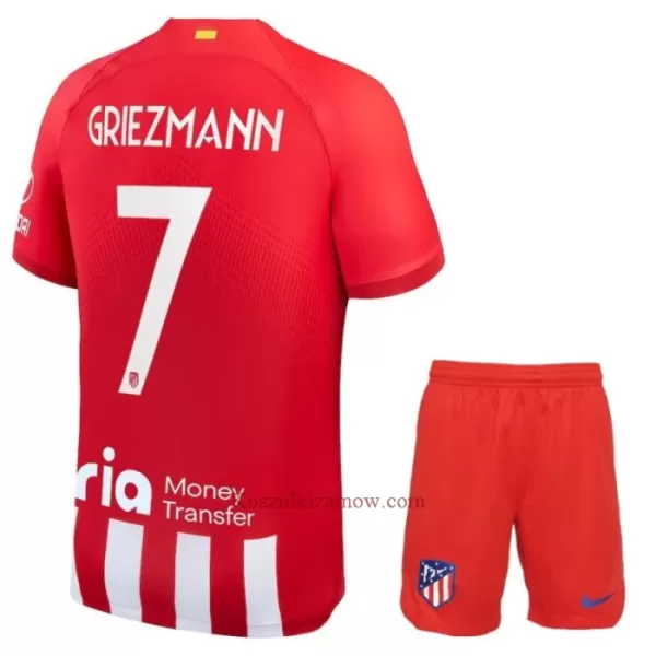 Koszulka Atlético Madryt Griezmann 7 23/24 Domowa Dziecięca