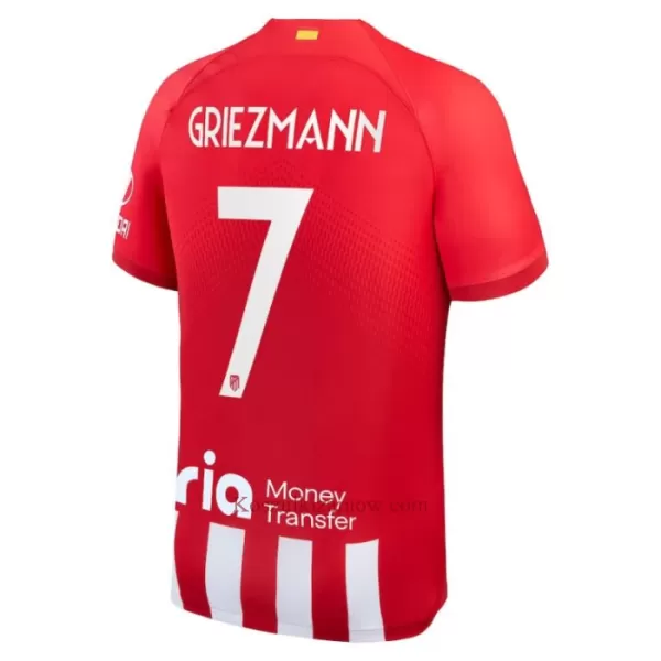 Koszulka Atlético Madryt Griezmann 7 23/24 Domowa Dziecięca