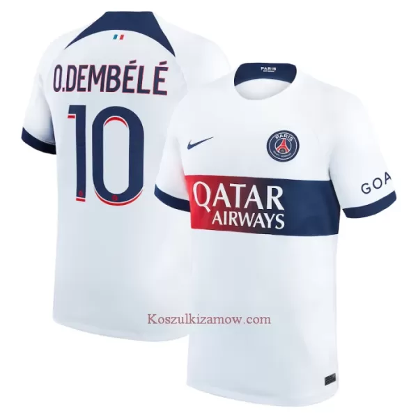 Koszulka Paris Saint-Germain Dembele 10 23/24 Wyjazdowa