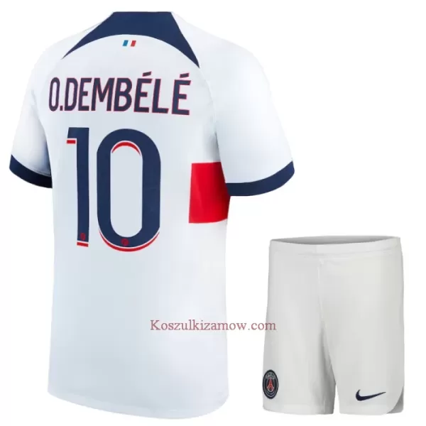 Koszulka Paris Saint-Germain Dembele 10 23/24 Wyjazdowa Dziecięca