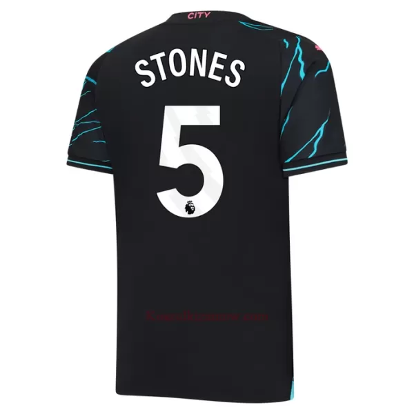 Koszulka Manchester City Stones 5 23/24 Trzecia