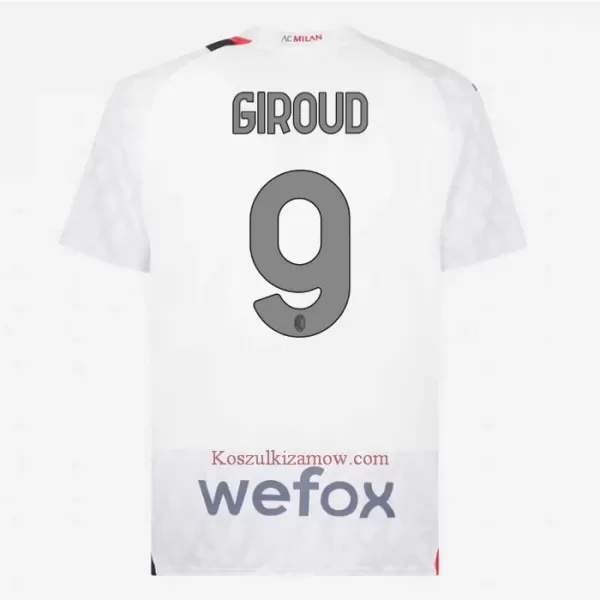 Koszulka AC Milan Giroud 9 23/24 Wyjazdowa