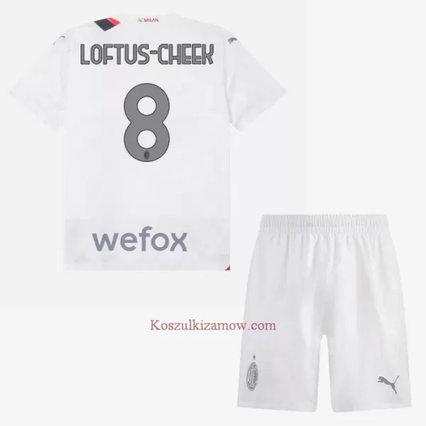 Koszulka AC Milan Loftus-Cheek 8 23/24 Wyjazdowa Dziecięca