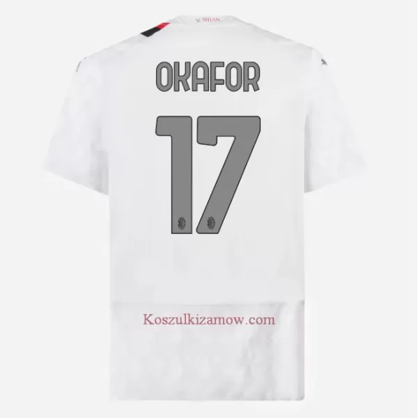 Koszulka AC Milan Okafor 17 23/24 Wyjazdowa