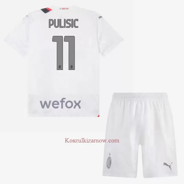 Koszulka AC Milan Pulisic 11 23/24 Wyjazdowa Dziecięca