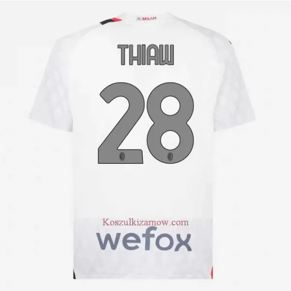 Koszulka AC Milan Thiaw 28 23/24 Wyjazdowa