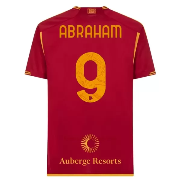 Koszulka AS Roma Abraham 9 23/24 Domowa