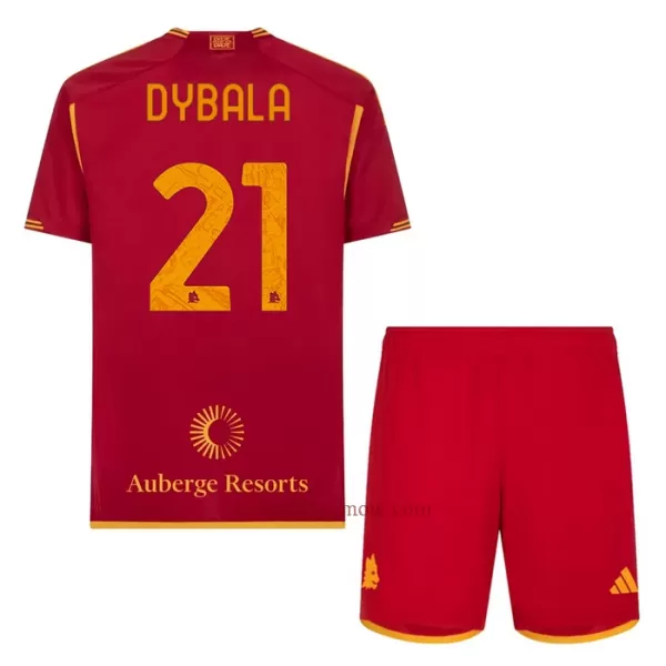 Koszulka AS Roma Dybala 21 23/24 Domowa Dziecięca