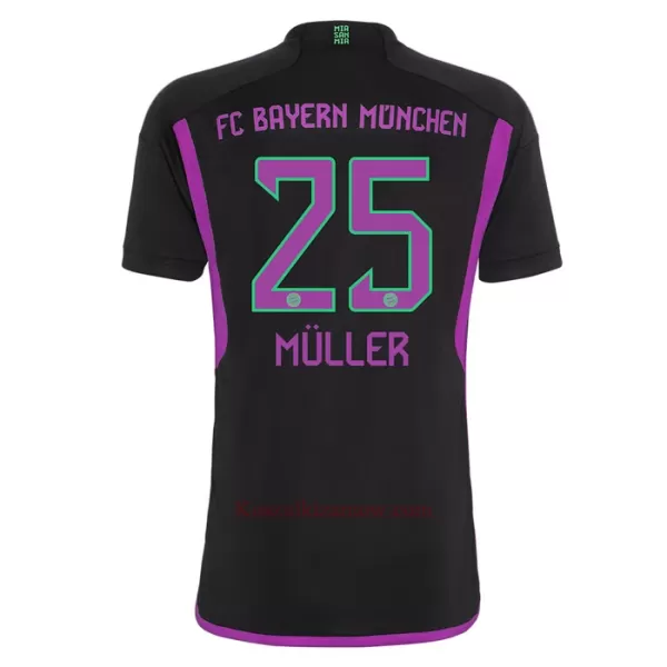 Koszulka FC Bayern Monachium Müller 25 23/24 Wyjazdowa