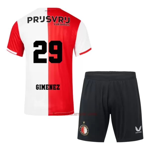 Koszulka Feyenoord Rotterdam Gimenez 29 23/24 Domowa Dziecięca