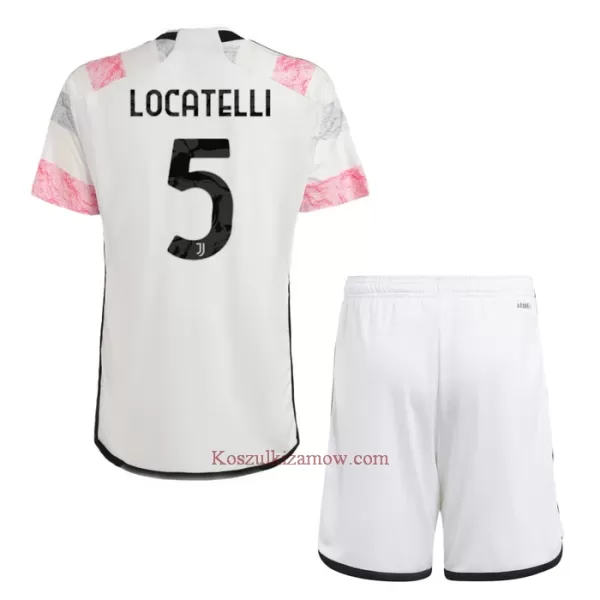 Koszulka Juventus FC Locatelli 5 23/24 Wyjazdowa Dziecięca