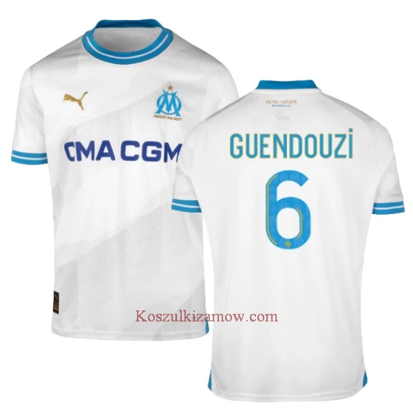 Koszulka Olympique Marseille GUENDOUZI 6 23/24 Domowa