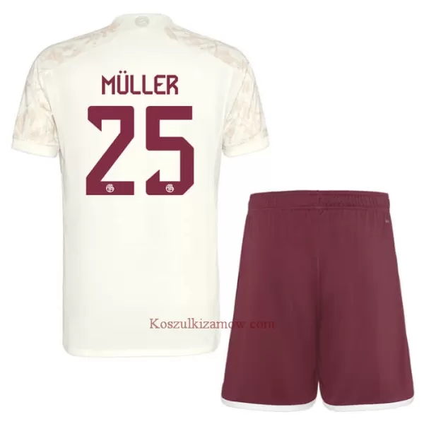 Koszulka FC Bayern Monachium Müller 25 Champions League 23/24 Trzecia Dziecięca