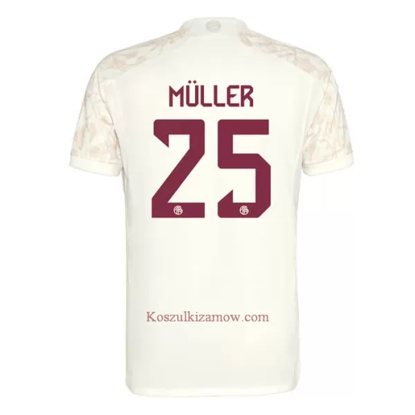 Koszulka FC Bayern Monachium Müller 25 Champions League 23/24 Trzecia Dziecięca