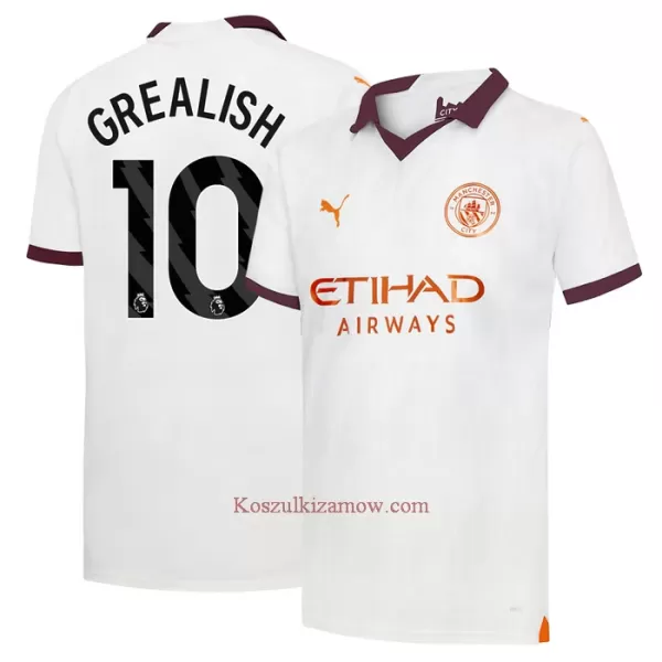 Koszulka Manchester City Grealish 10 23/24 Wyjazdowa