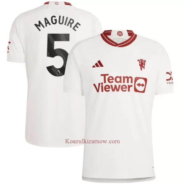 Koszulka Manchester United Maguire 5 23/24 Trzecia