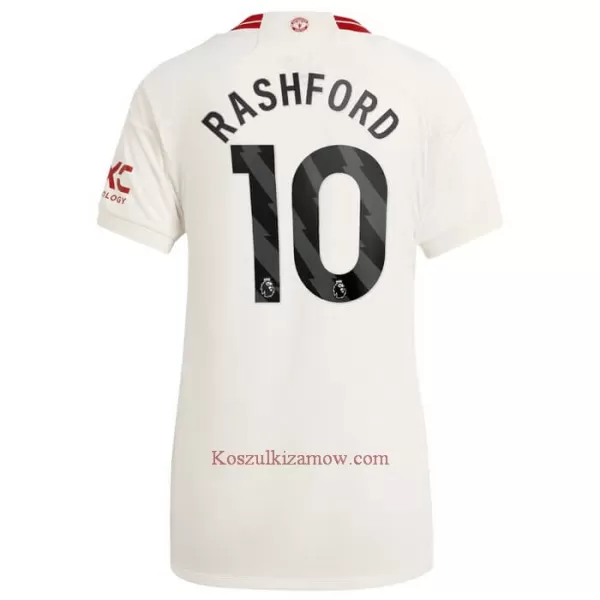 Koszulka Manchester United Rashford 10 23/24 Trzecia Damska